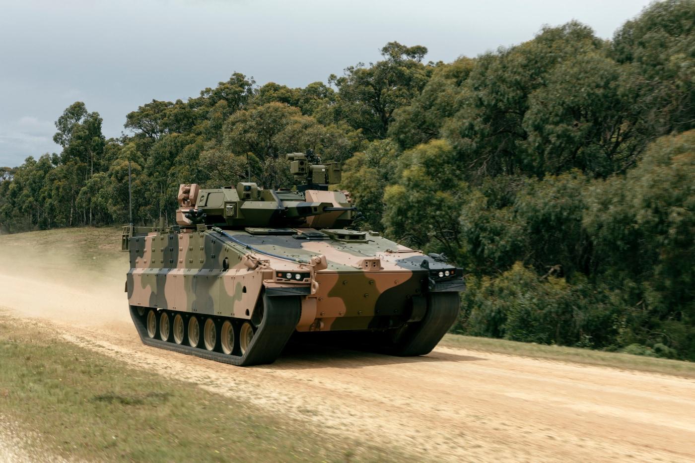 '레드백' 장갑차. (한화에어로스페이스 제공)