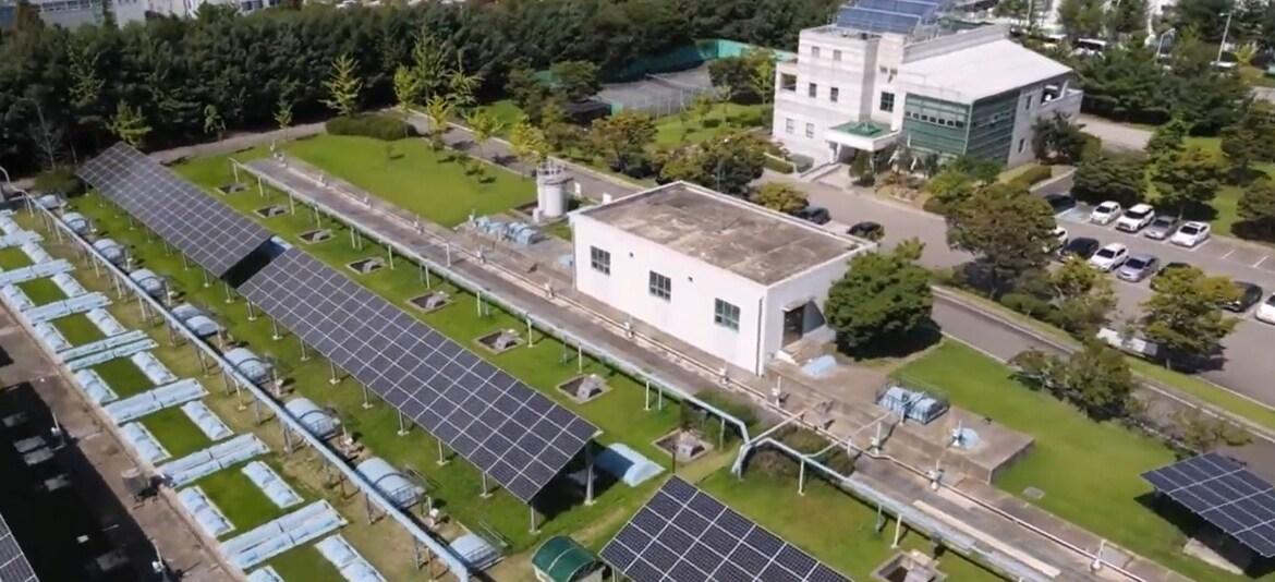 본문 이미지 - 청주시 오창과학산업단지 공공폐수처리시설. 