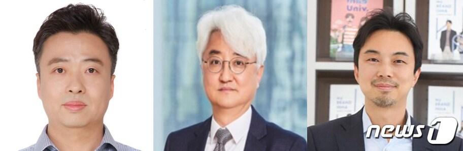 본문 이미지 - 왼쪽부터 인하대학교 기계공학과 김선민 교수, 생명공학과 권순조 교수, 생명공학과 전태준 교수(인하대 제공) / 뉴스1