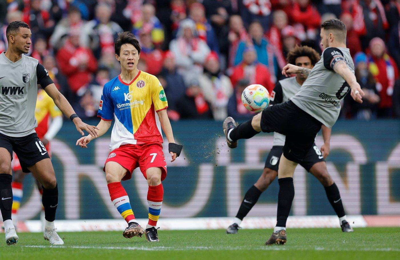 독일 분데스리가에서 첫 멀티골을 넣은 이재성.(마인츠 트위터 캡처)