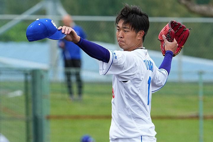 본문 이미지 - 삼성과 연습경기에서 3이닝 무실점 쾌투한 다카하시 히로토.(주니치 홈페이지 캡처)