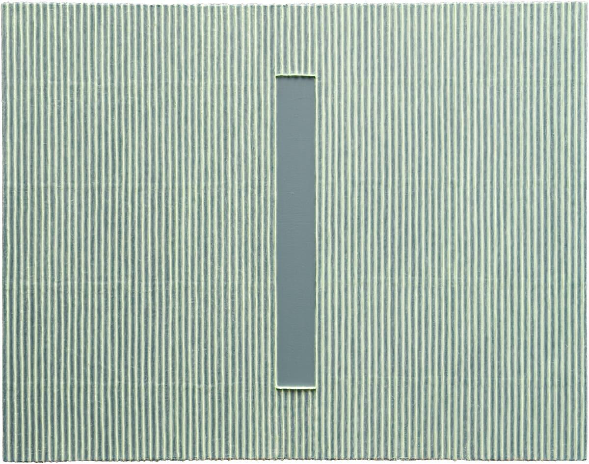 본문 이미지 - 박서보, 〈&Eacute;criture (描法) No. 080916〉, 2008, 130 x 165cm, 사진: 박서보 스튜디오 (국제갤러리 제공) 