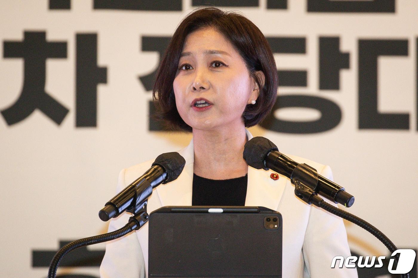 본문 이미지 - 허은아 국민의힘 의원. 2023.2.13/뉴스1 ⓒ News1 유승관 기자
