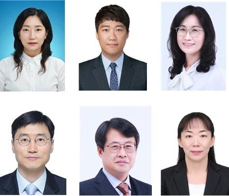 본문 이미지 - 윗줄 왼쪽부터 시계방향으로 유호정 이재원 금복희 김수경 최중환 장성원 씨 (특허청 제공) /뉴스1