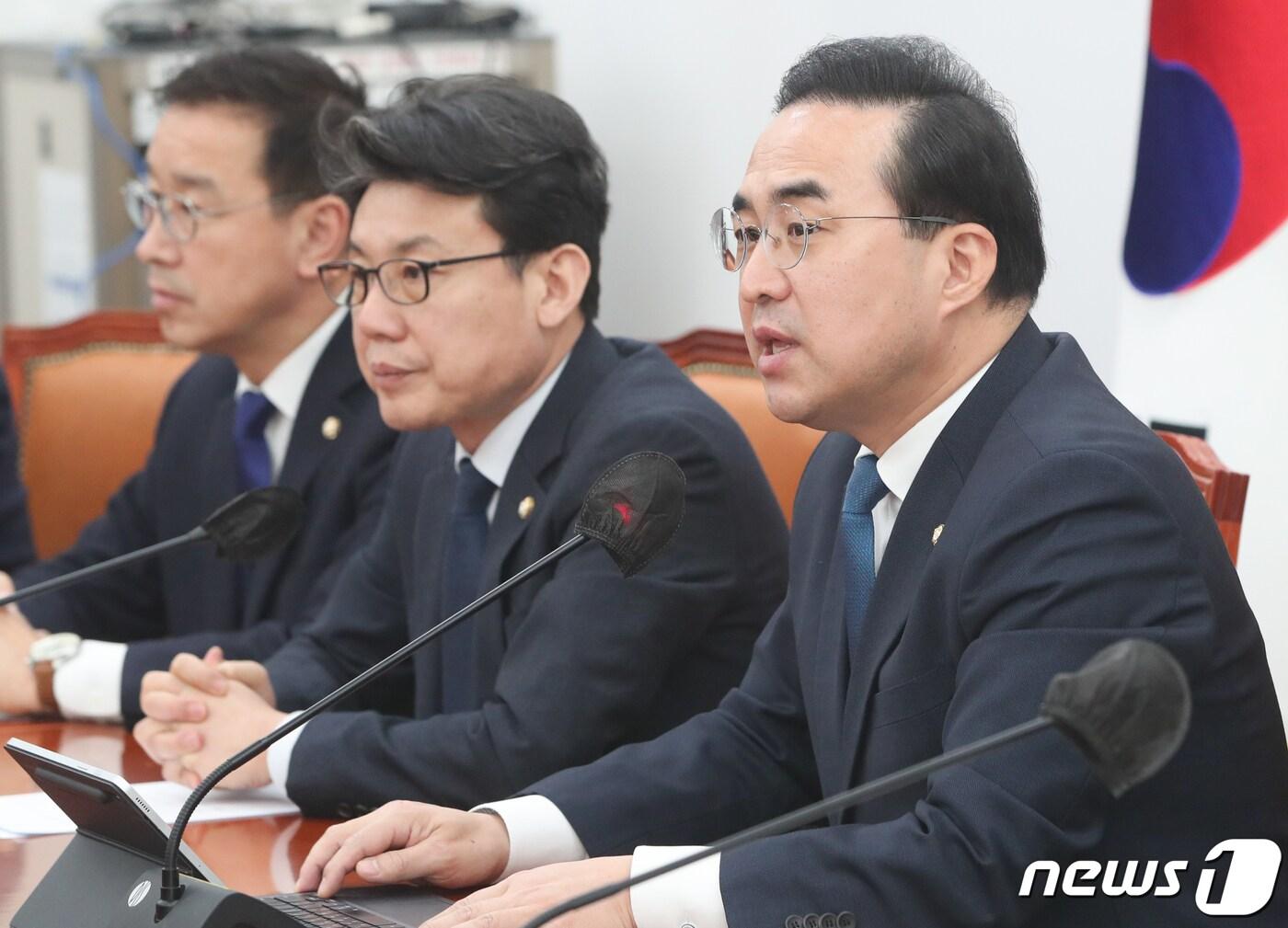 본문 이미지 - 박홍근 더불어민주당 원내대표. 뉴스1 ⓒ News1 허경 기자