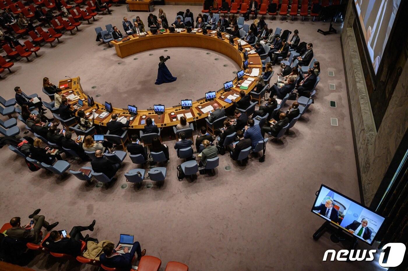  유엔안전보장이사회 ⓒ AFP=뉴스1