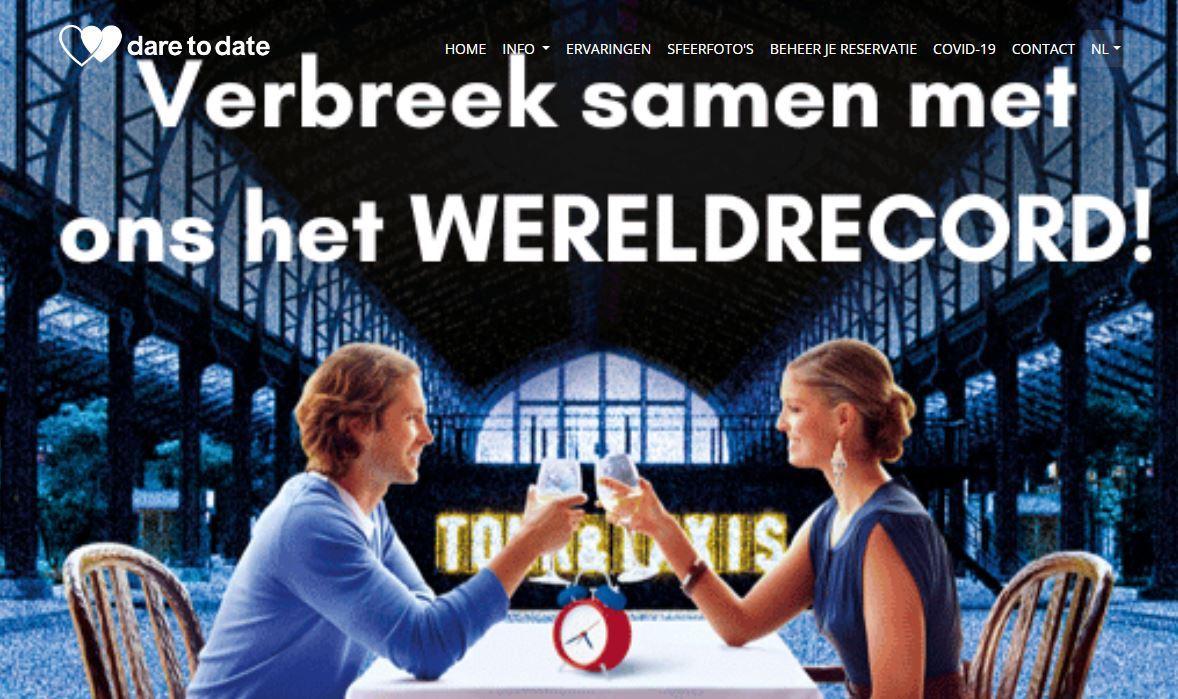 본문 이미지 - 스피드 데이트를 주관하는 Dare to Date사의 누리집 갈무리