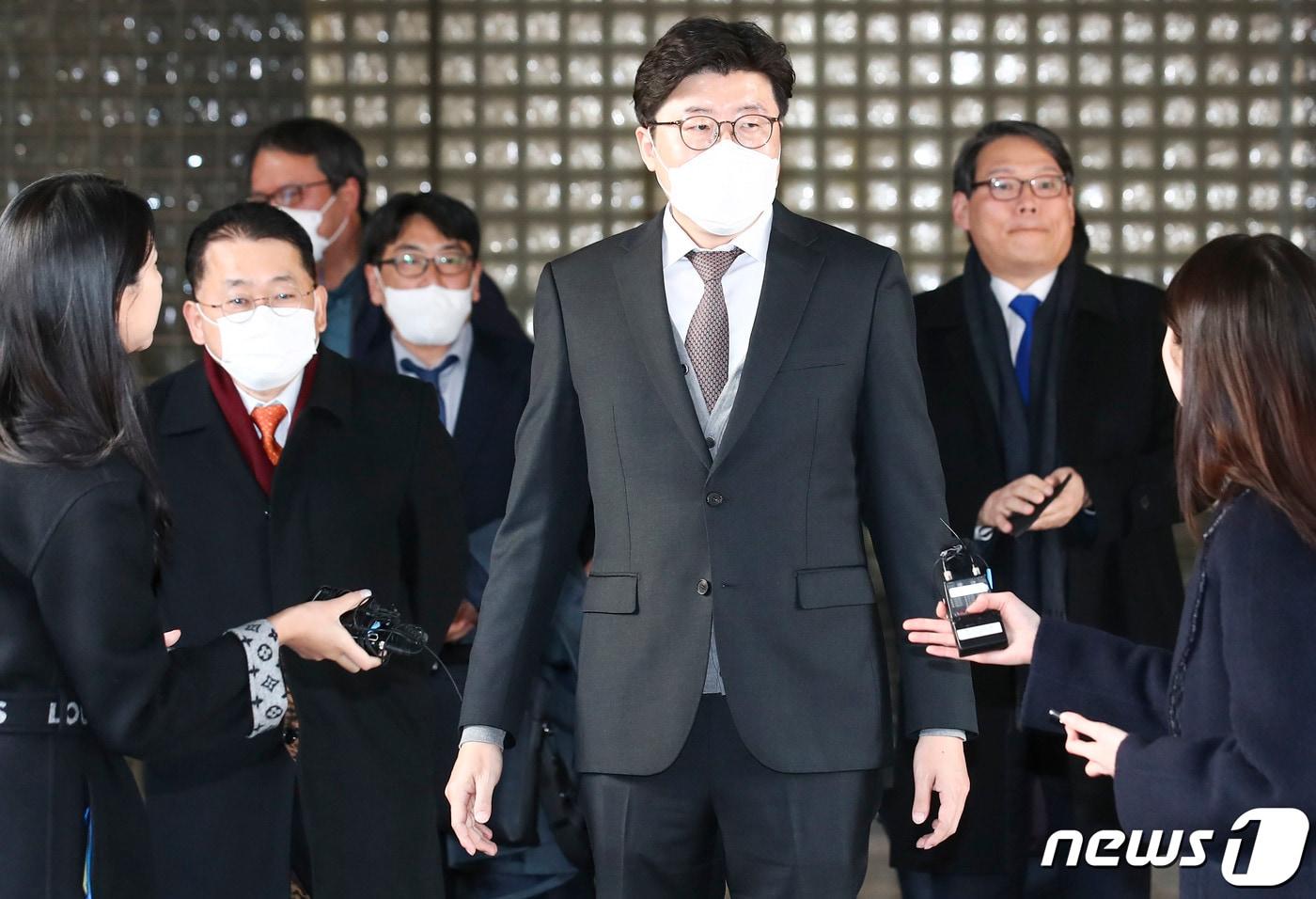 본문 이미지 - 이규원 전 대구지검 부부장검사 (공동취재)2023.2.15 ⓒ 뉴스1 박세연 기자