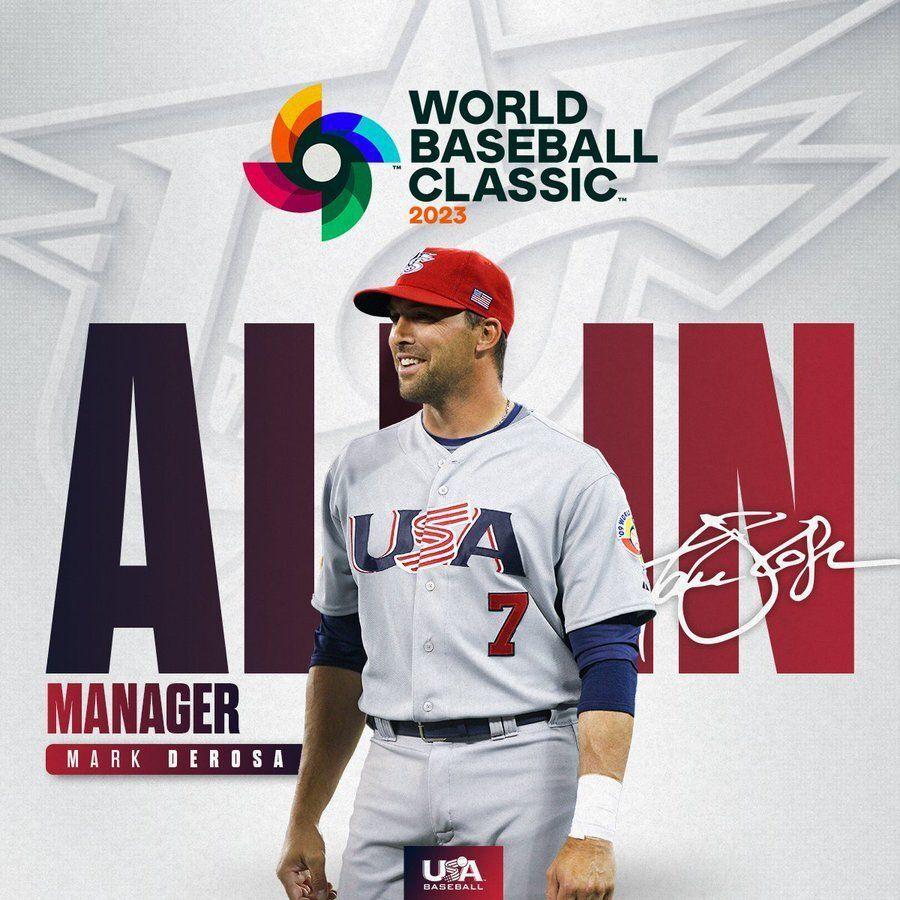 본문 이미지 - 마크 데로사 WBC 미국 대표팀 감독.(USA Baseball SNS 캡처)