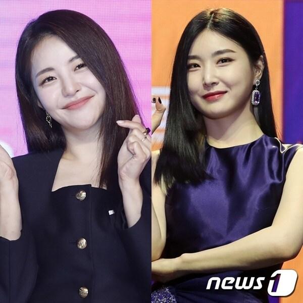 본문 이미지 - 브레이브걸스 유정(왼쪽), 유나