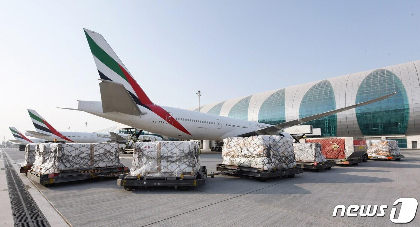튀르키예∙시리아 지진 피해자들 위한 구조기(에미레이트항공 제공)
