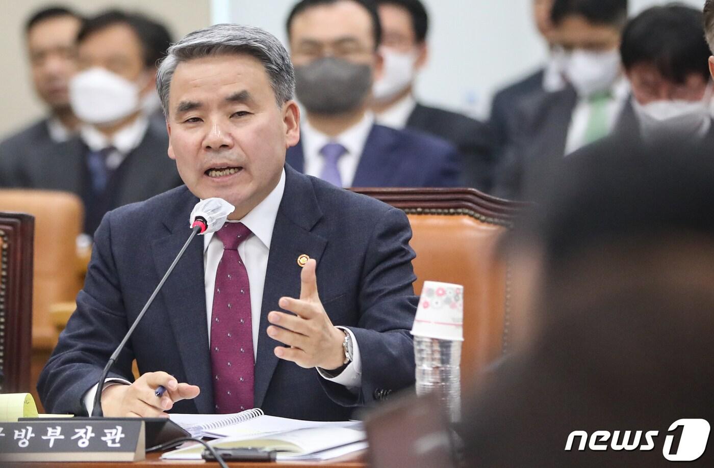 본문 이미지 - 이종섭 국방부 장관. 2023.2.17/뉴스1 ⓒ News1 허경 기자