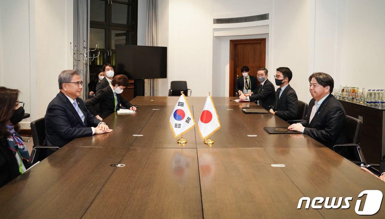본문 이미지 - 한일외교장관회담. (외교부 제공)
