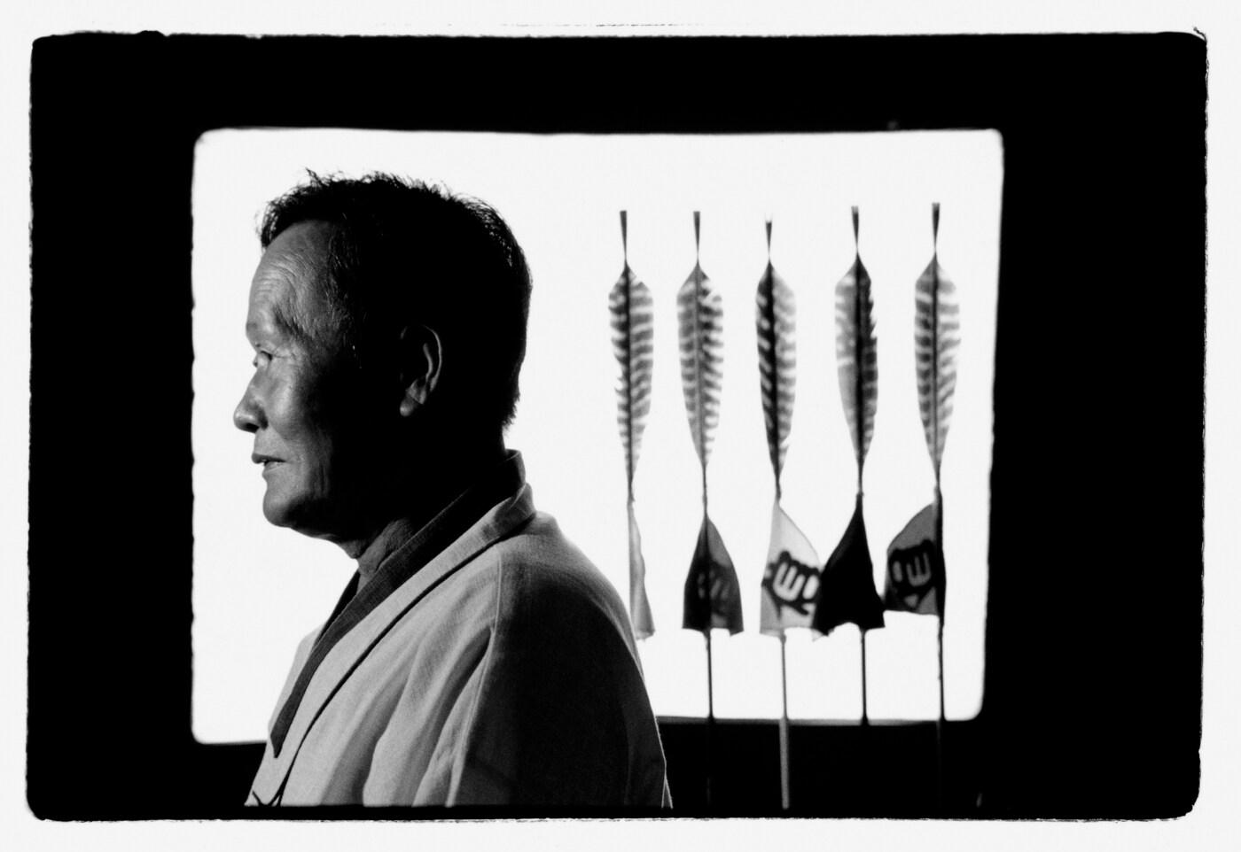 본문 이미지 - 국가무형문화재 '궁시장' 유영기 보유자의 생전 모습. (문화재청 제공) 