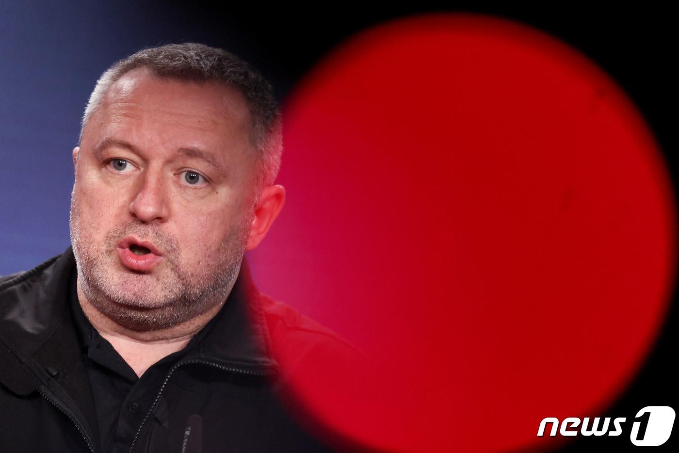 안드리 코스틴 우크라이나 검찰총장 2022.11.29 ⓒ 로이터=뉴스1 ⓒ News1 정윤미 기자