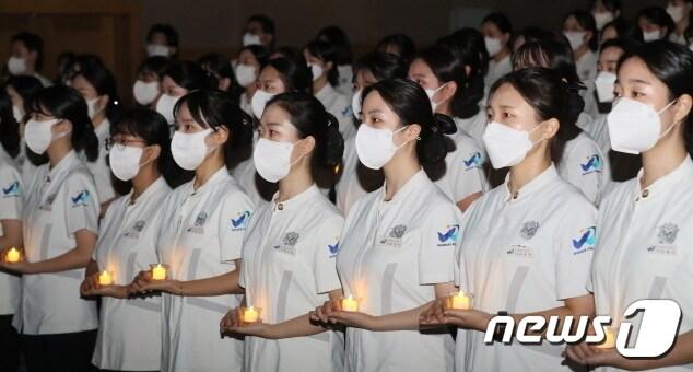 본문 이미지 - 우석대 간호학과가 3년 연속 간호사 국가시험 100% 합격률을 기록했다.(우석대 제공)/뉴스1