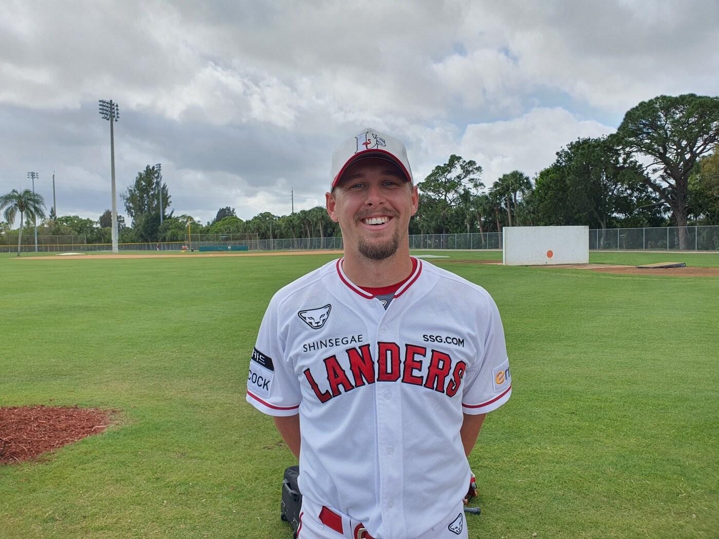 본문 이미지 - SSG 랜더스의 새 외국인 투수 커크 맥카티.(SSG 랜더스 제공)