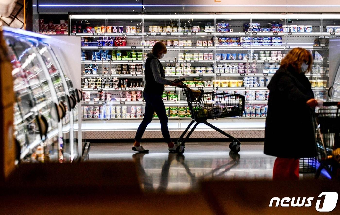 본문 이미지 - 독일의 한 슈퍼마켓ⓒ AFP=뉴스1