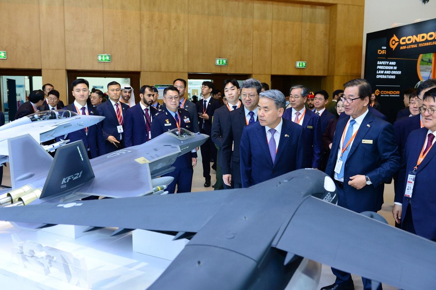 아랍에미레이트(UAE) 국제방산전시회(IDEX). (한국방위산업진흥회 제공)