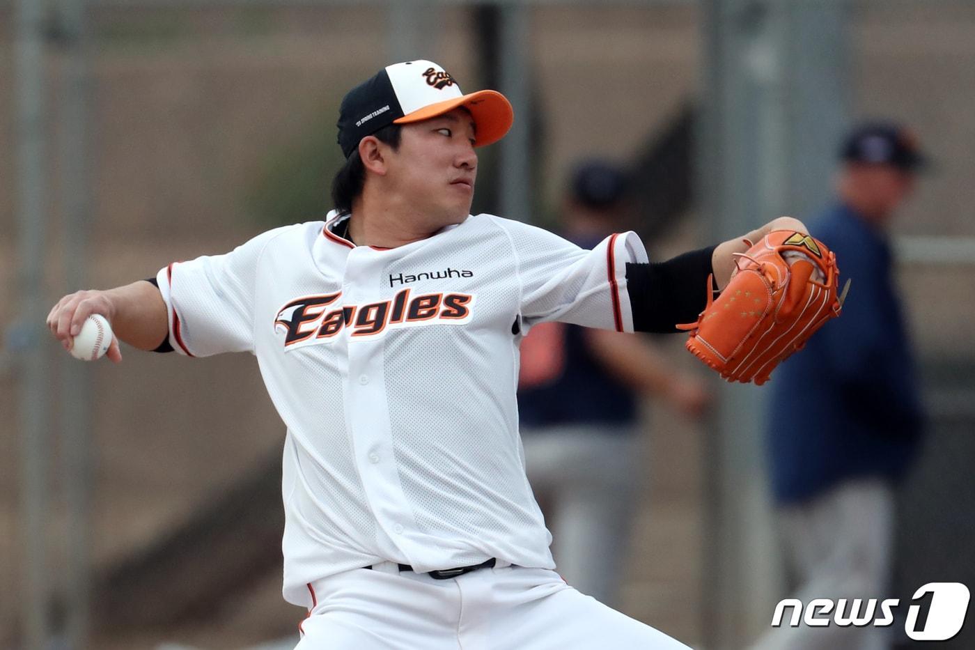 한화 이글스 장시환. /뉴스1 DB ⓒ News1 황기선 기자