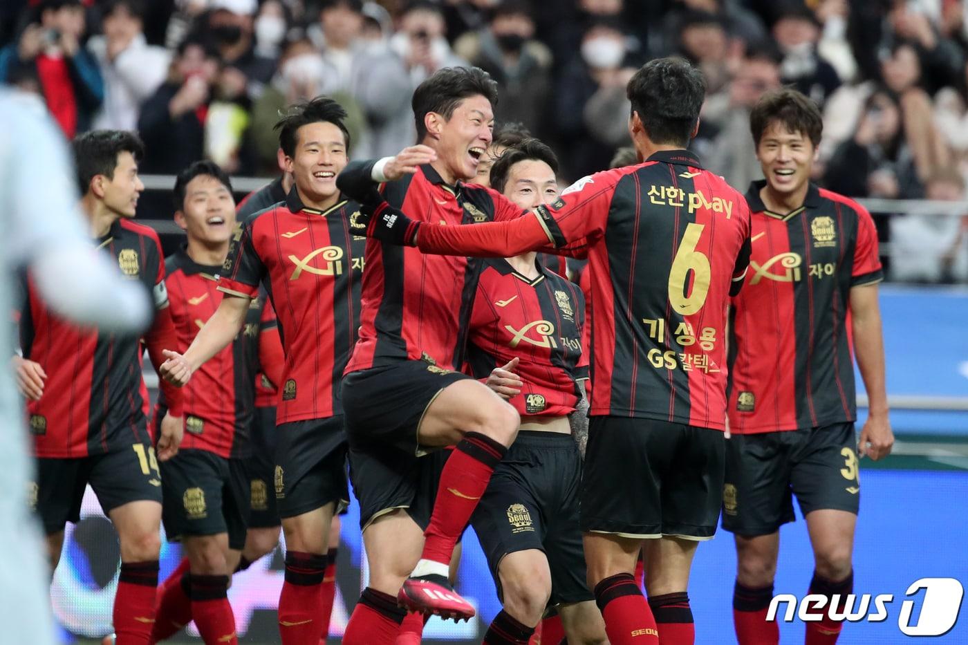 2연승으로 순항 중인 FC서울. /뉴스1 ⓒ News1 이승배 기자