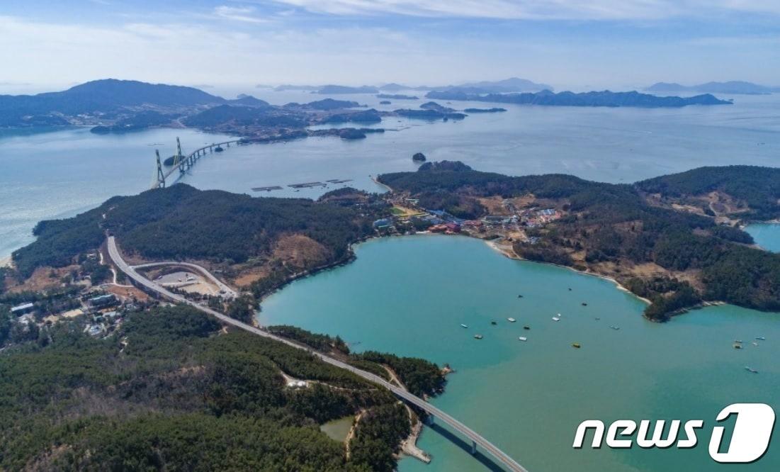 본문 이미지 - 고흥 소록도 전경. ⓒ News1
