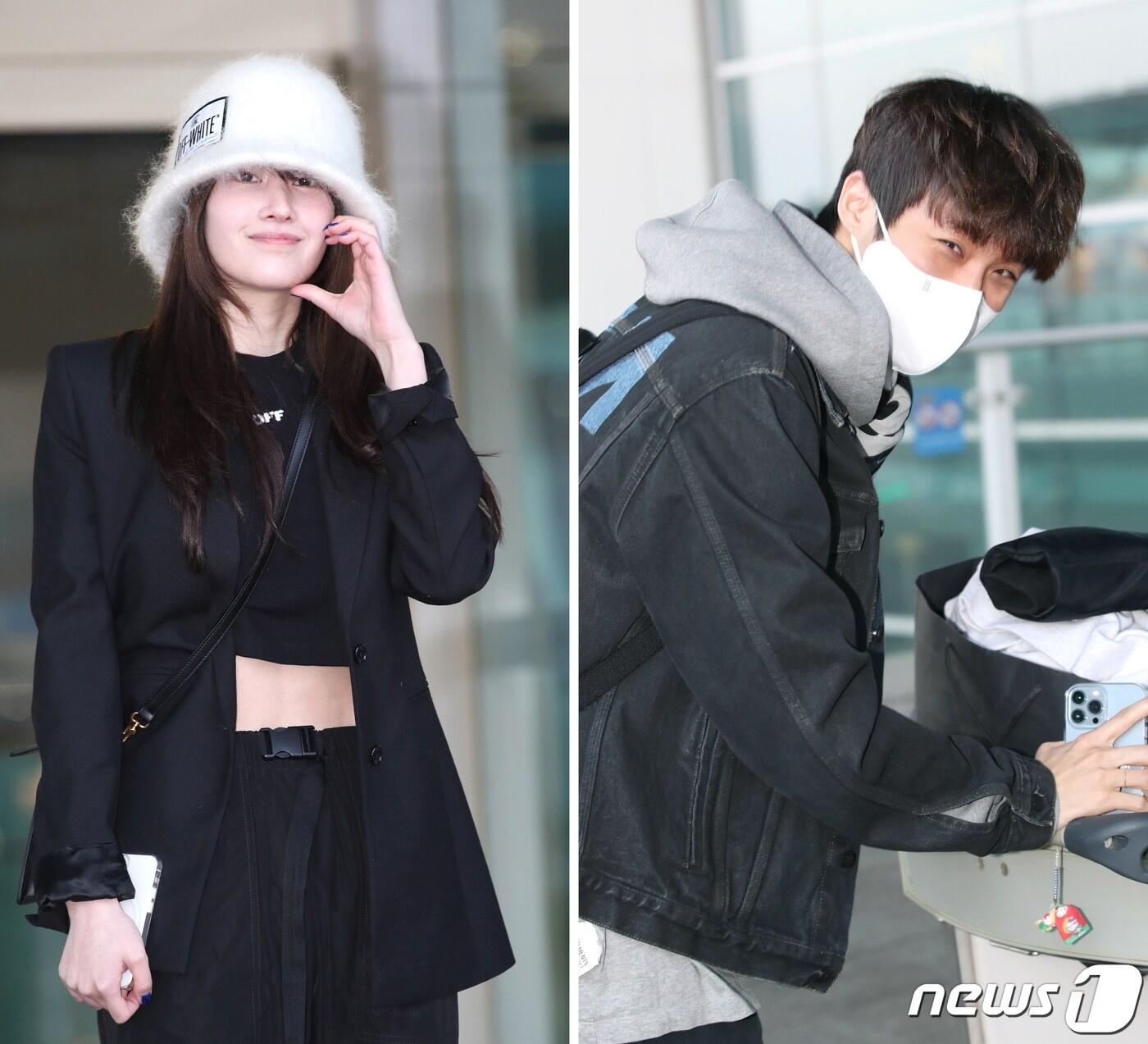 본문 이미지 - 배우 전종서와 그의 연인 이충현 감독이 프랑스 파리로 함께 출국했다. ⓒ News1 권현진 기자