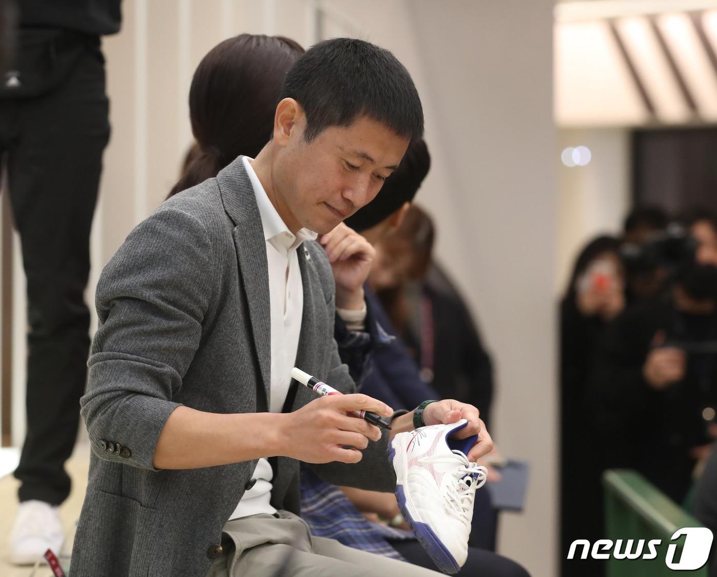 본문 이미지 - 이영표 축구해설위원 ⓒ News1 송원영 기자