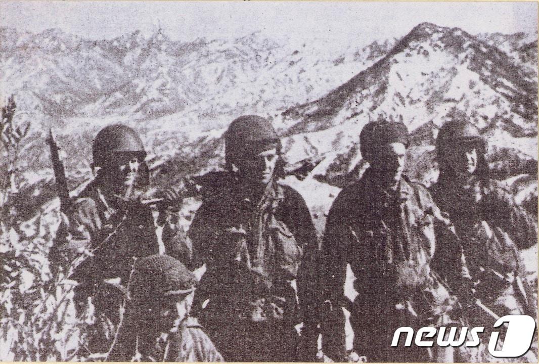 본문 이미지 - 벨기에·룩셈부르크 대대 군인들의 모습.(유엔평화기념관 제공)