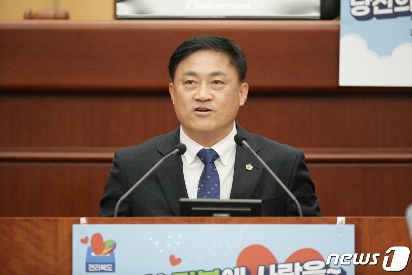 본문 이미지 - 김정기 전북도의원/뉴스1 