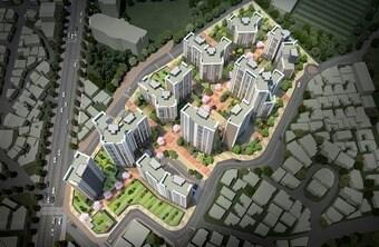 본문 이미지 -  서울 동대문구 전농동 60번지 일대 지구단위계획 조감도. /서울시 제공