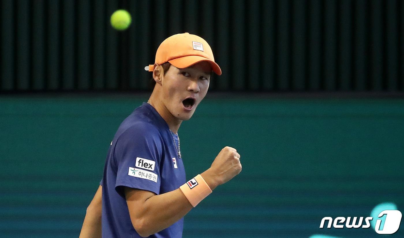 권순우. 2023.2.5/뉴스1 ⓒ News1 박지혜 기자