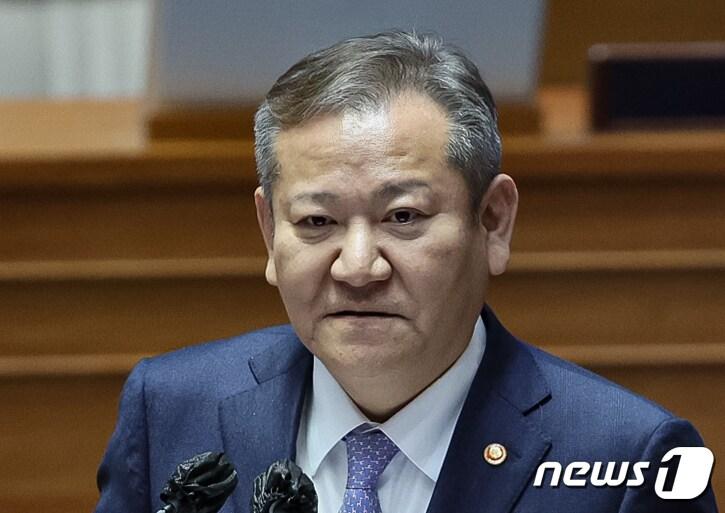 본문 이미지 - 이상민 행정안전부 장관. /뉴스1 ⓒ News1 이재명 기자