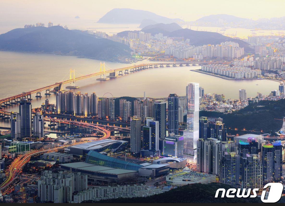 본문 이미지 - 글로벌 퀀텀 콤플렉스 조감도(부산시청 제공) 