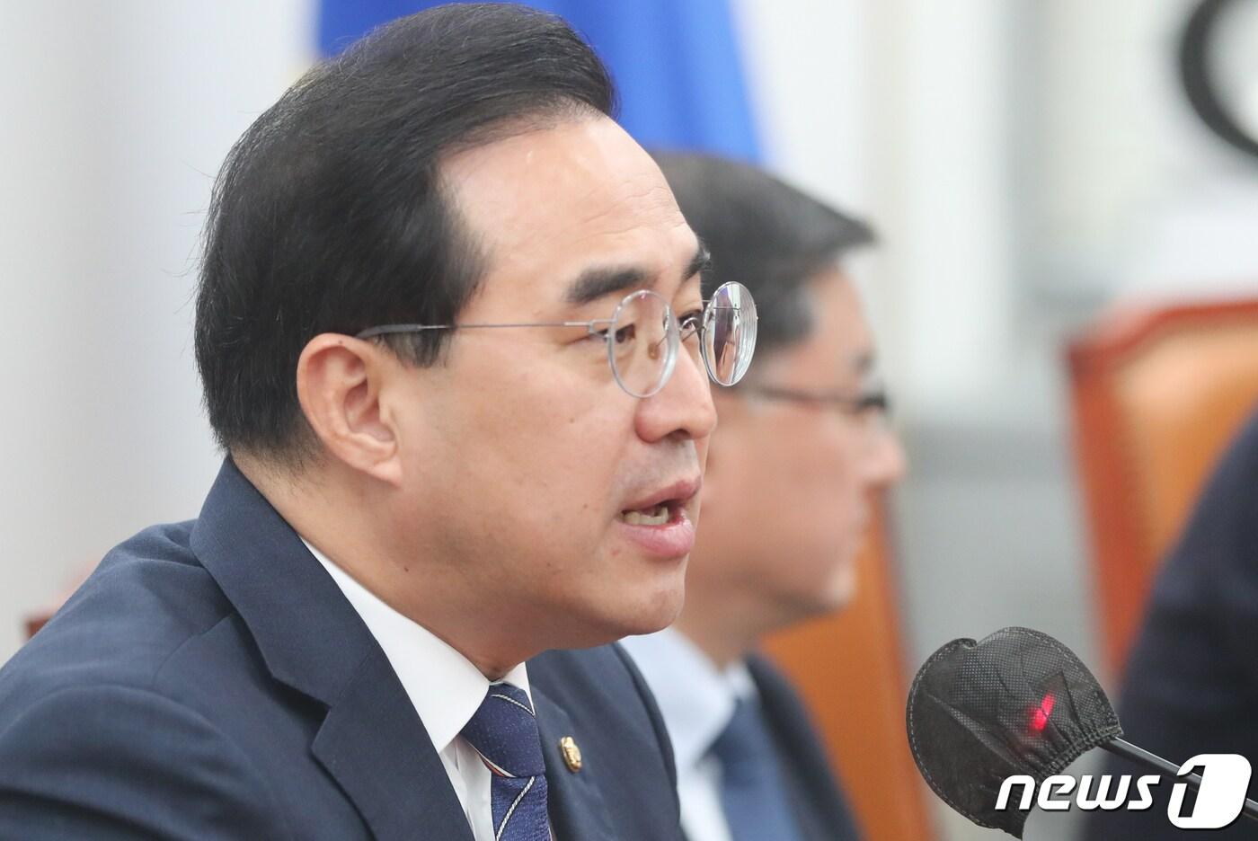 박홍근 더불어민주당 원내대표./뉴스1 ⓒ News1 허경 기자