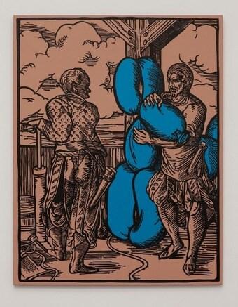 본문 이미지 - 재진, Studio fabrica 11, 2023, Acrylic on canvas, 91 x 116 (IAH 서울 제공)