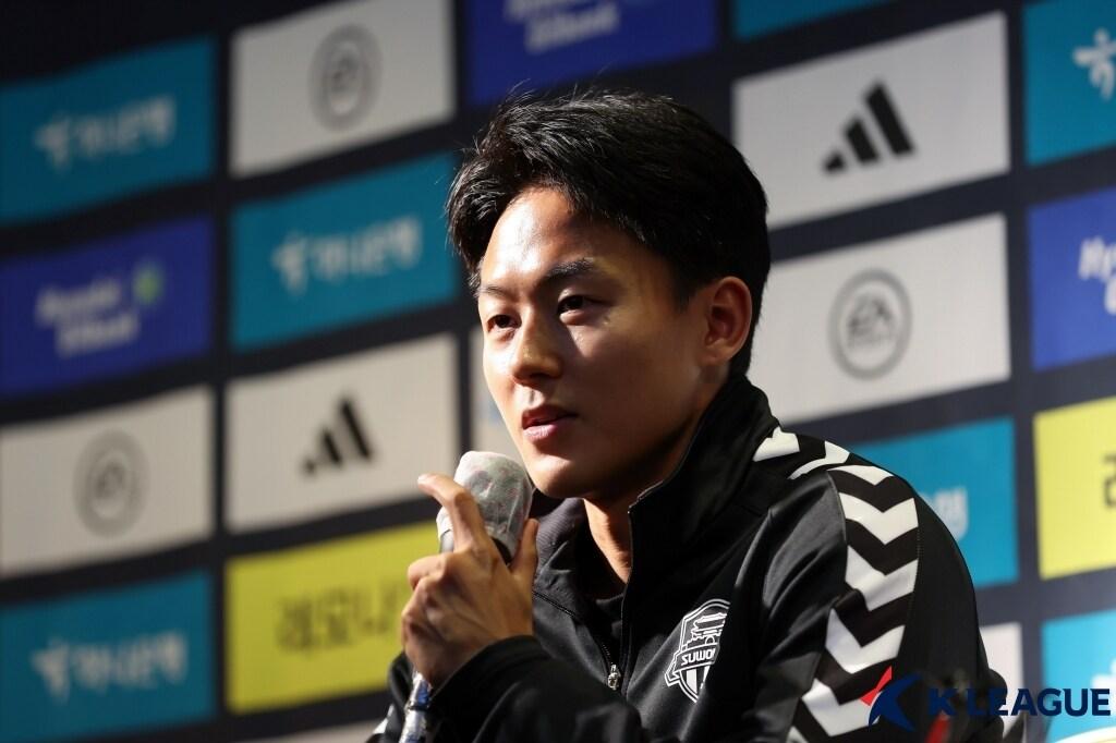 본문 이미지 - 수원FC의 이승우.(한국프로축구연맹 제공)