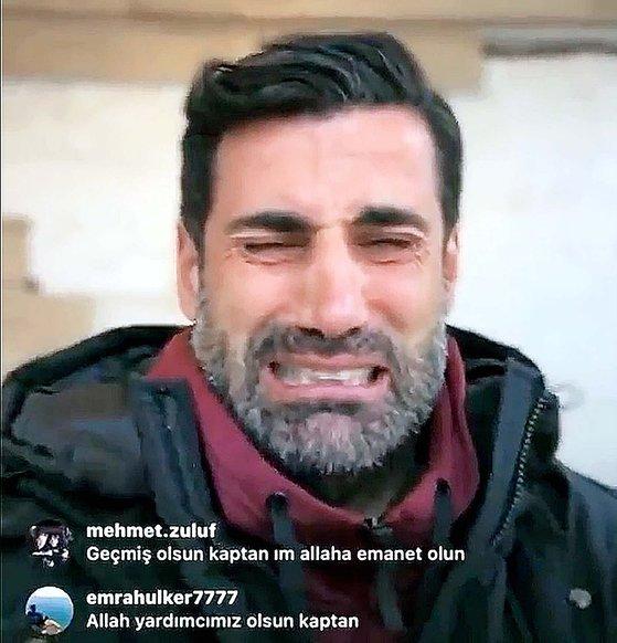 본문 이미지 - 눈물로 도움을 호소한 데미렐 (데미렐 SNS 캡처)