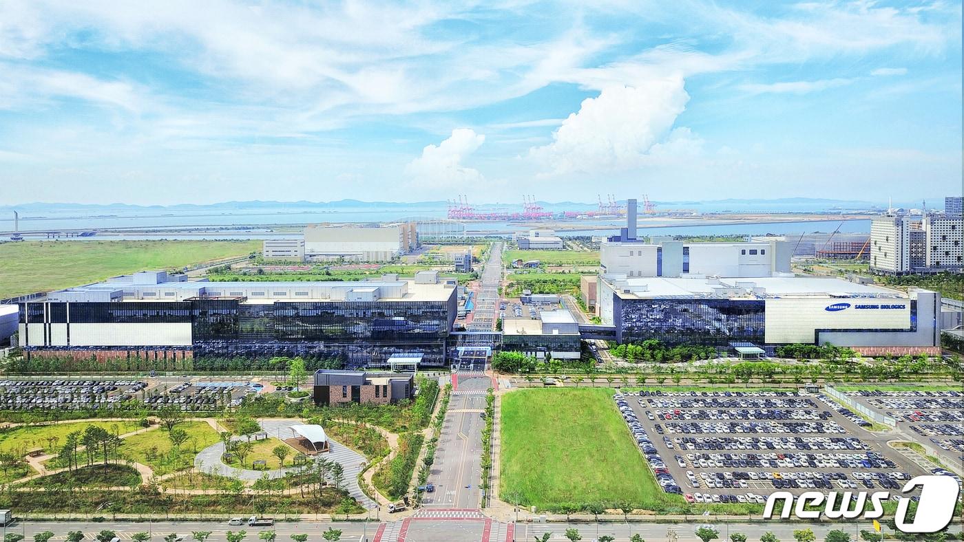 인천 송도 삼성바이오로직스 전경.