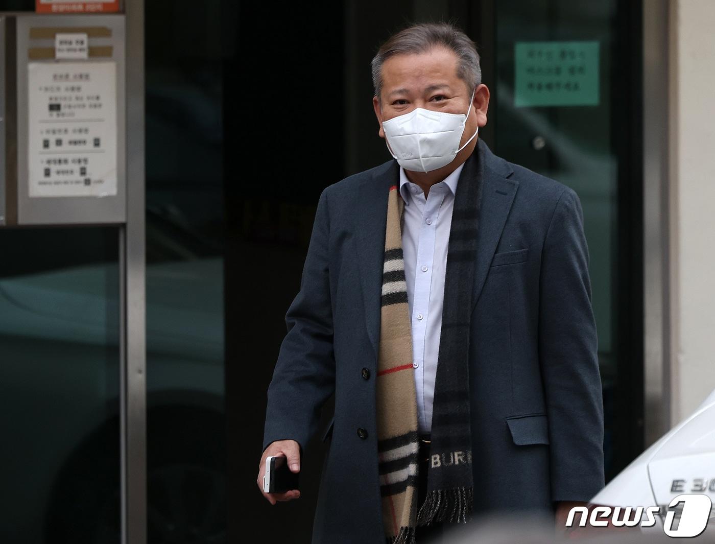 본문 이미지 - 국회 본회의 탄핵소추안 가결로 직무가 정지된 이상민 행정안전부 장관. ⓒ News1 김진환 기자