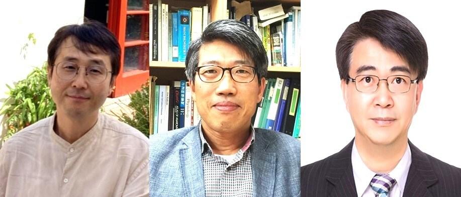 본문 이미지 - 왼쪽부터 국성호, 이정채, 정병훈 교수