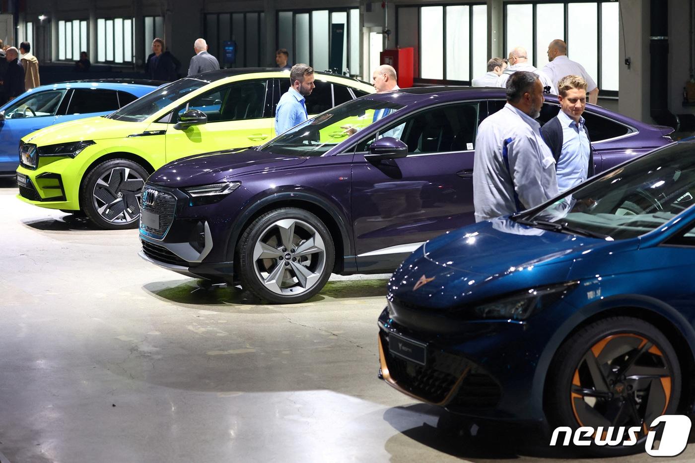 폭스바겐 매장 2022.07.07. ⓒ 로이터=뉴스1