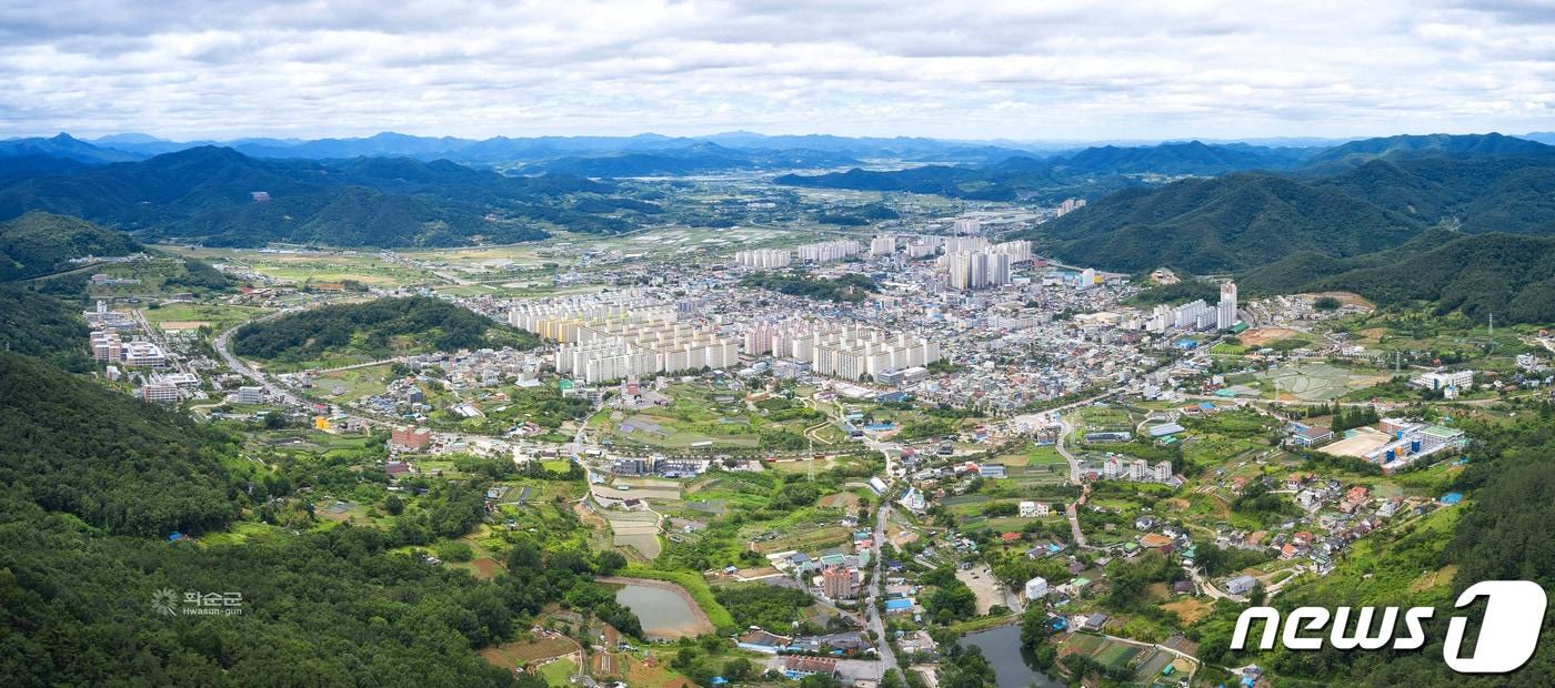 본문 이미지 - 전남 화순군 화순읍 전경. ⓒ 뉴스1