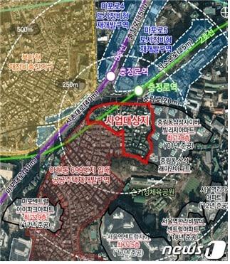 본문 이미지 - 중림동 398번지 재기발 대상지(서울시 제공).