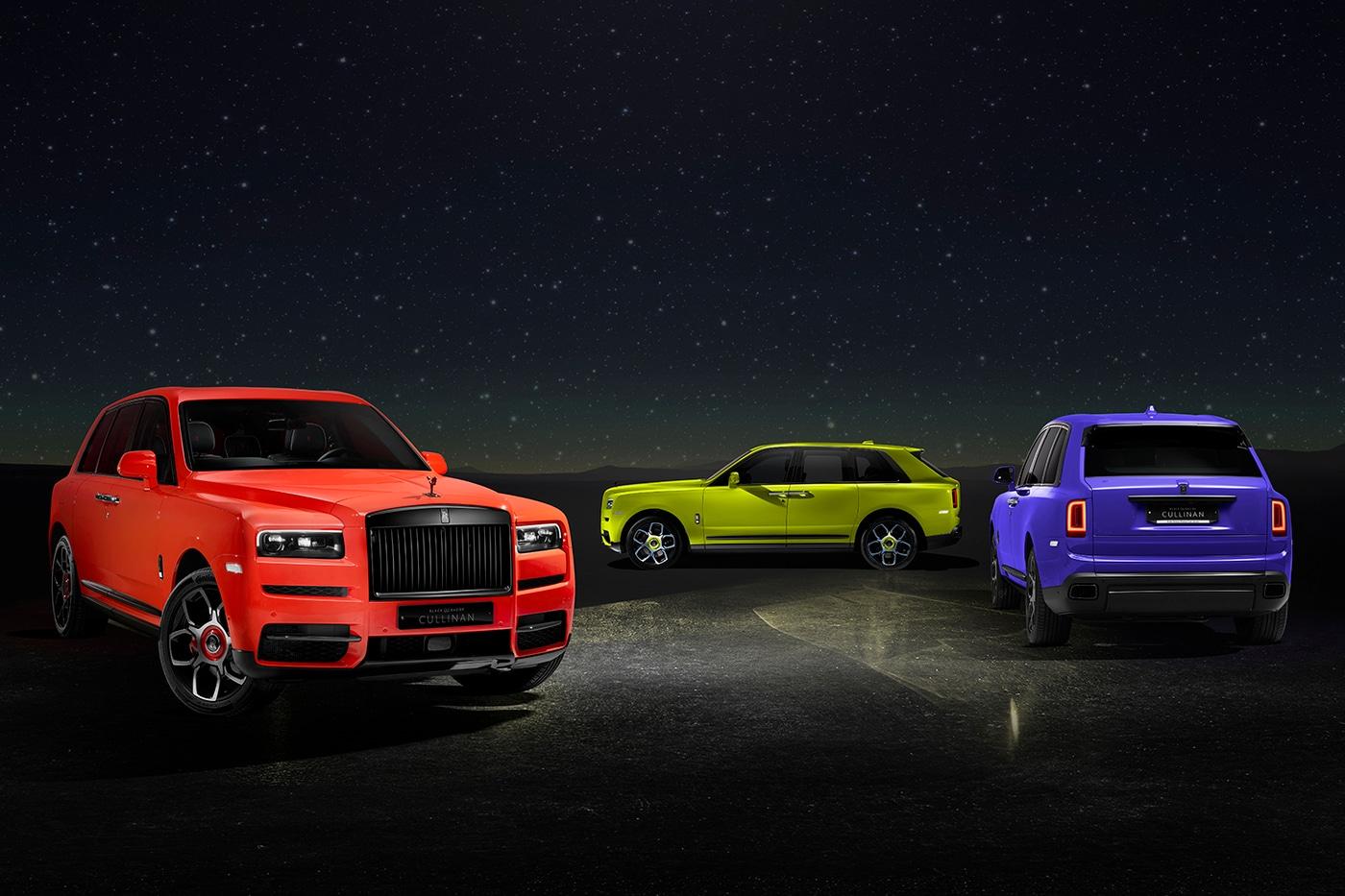 본문 이미지 - 롤스로이스 블랙 배지 컬리넌 '루시드 나이트 에디션'.(롤스로이스 제공)