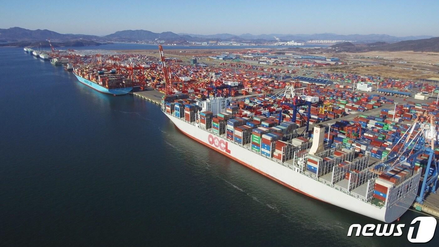 광양항 컨테이너부두 