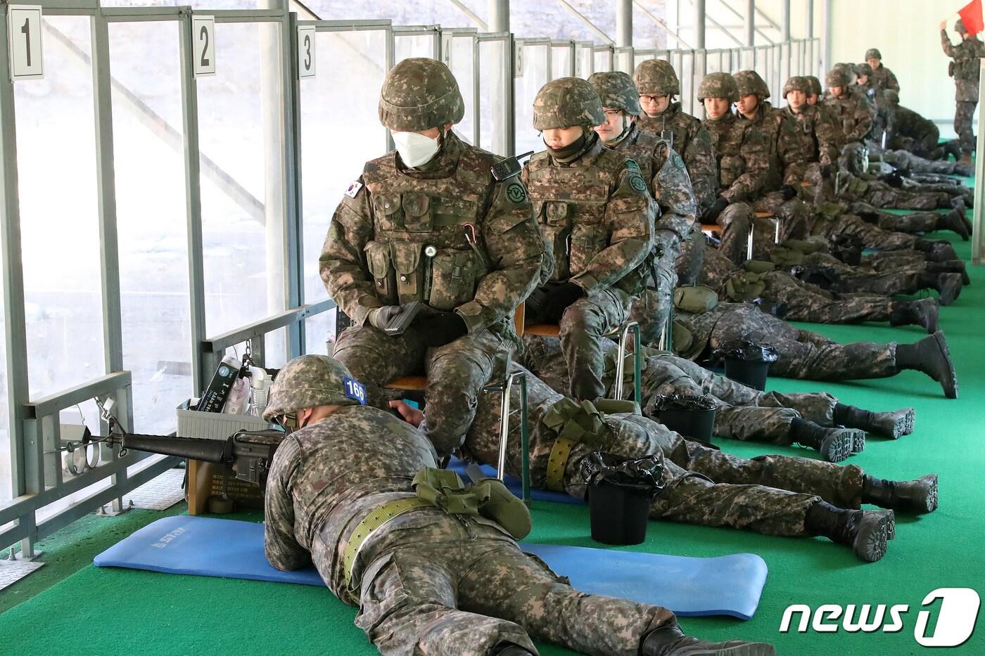 사격훈련 모습.(사진은 기사 내용과 무관함) /뉴스1 ⓒ News1