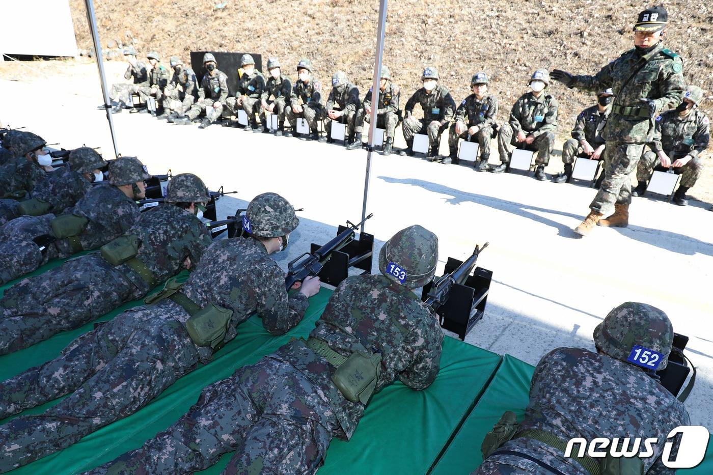 본문 이미지 - 예비군 훈련. 2023.3.2/뉴스1 ⓒ News1 공정식 기자