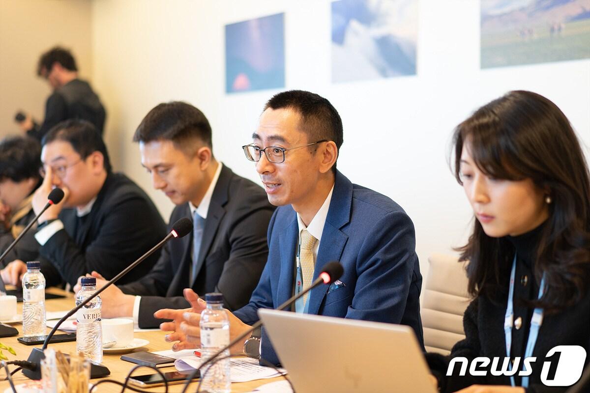 본문 이미지 - 장정쥔 화웨이 아시아태평양 대외협력 및 홍보 부문 부사장 2023.2.27/뉴스1 ⓒ News1 이기범 기자