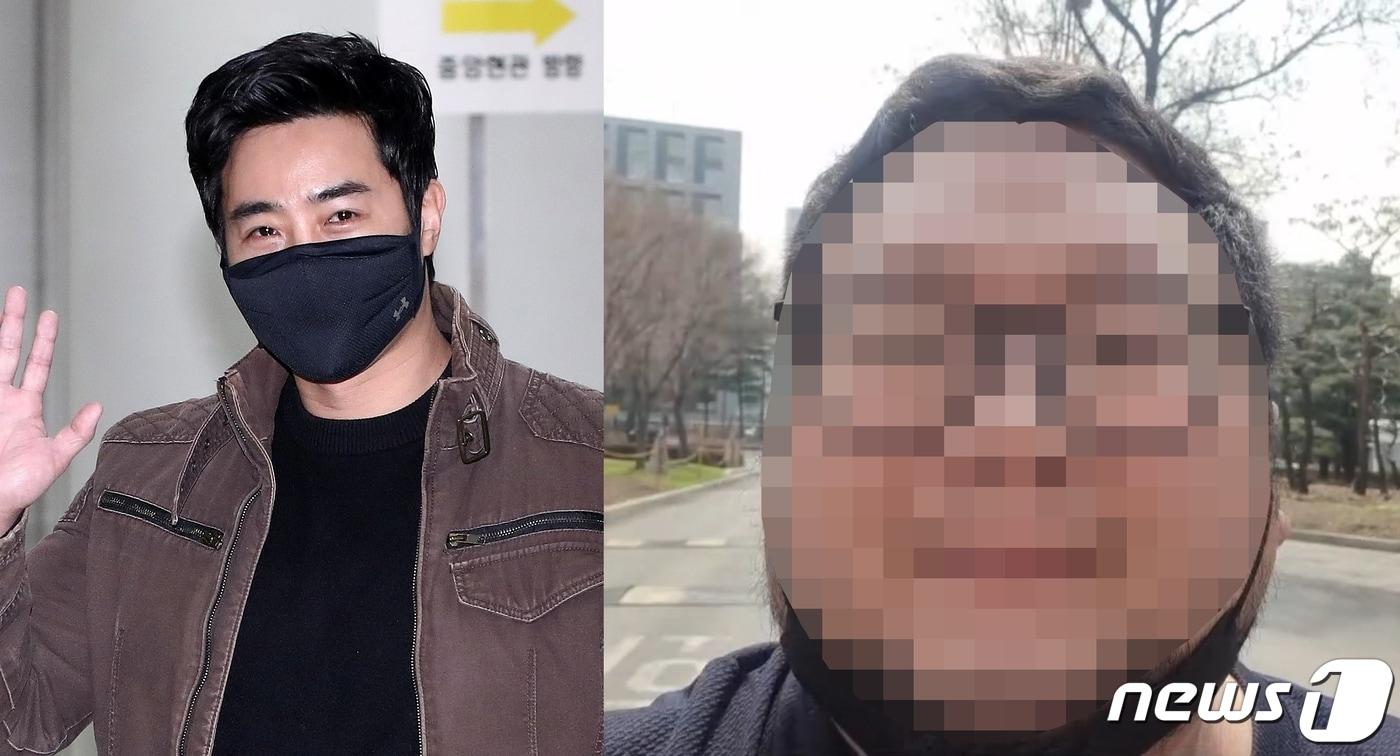  이근 전 대위(왼쪽), 유튜버 구제역. (뉴스1/ 유튜브 갈무리)